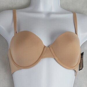 GAP GapBody Women's Everyday Essentials Multiway T-Shirt Bra, Brush Beige, 32D
